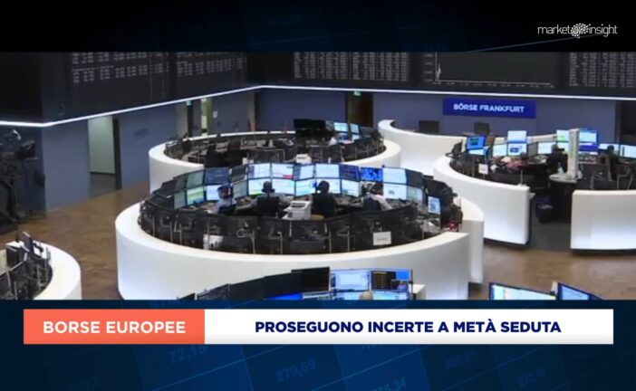 EUROPA RESTA INCERTA A METÀ SEDUTA, MILANO RALLENTA A -0,1%