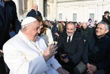 Delegazione dell’Aous all’Udienza generale con Papa Francesco