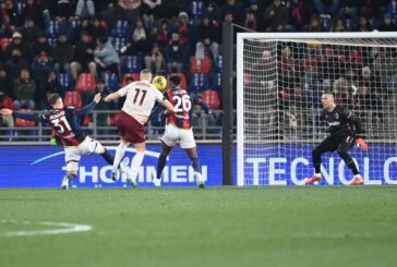 La Roma si salva in extremis, finisce 2-2 a Bologna