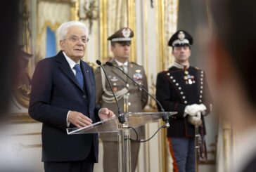 Mattarella "Tensioni per ritorno a politiche ottocentesche di potenza"