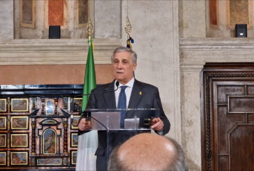 Tajani "L'Italia farà tutto il possibile per la pace in Medio oriente"