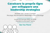 Il Leo Club propone “Cavalcare la propria tigre per sviluppare una leadership strategica”