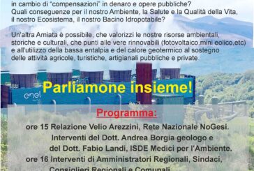 Geotermia: il 1° febbraio assemblea ad Abbadia San Salvatore