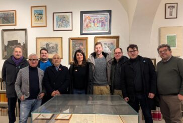 Guerri in visita a Colle per la candidatura a Capitale Italiana della Cultura 2028