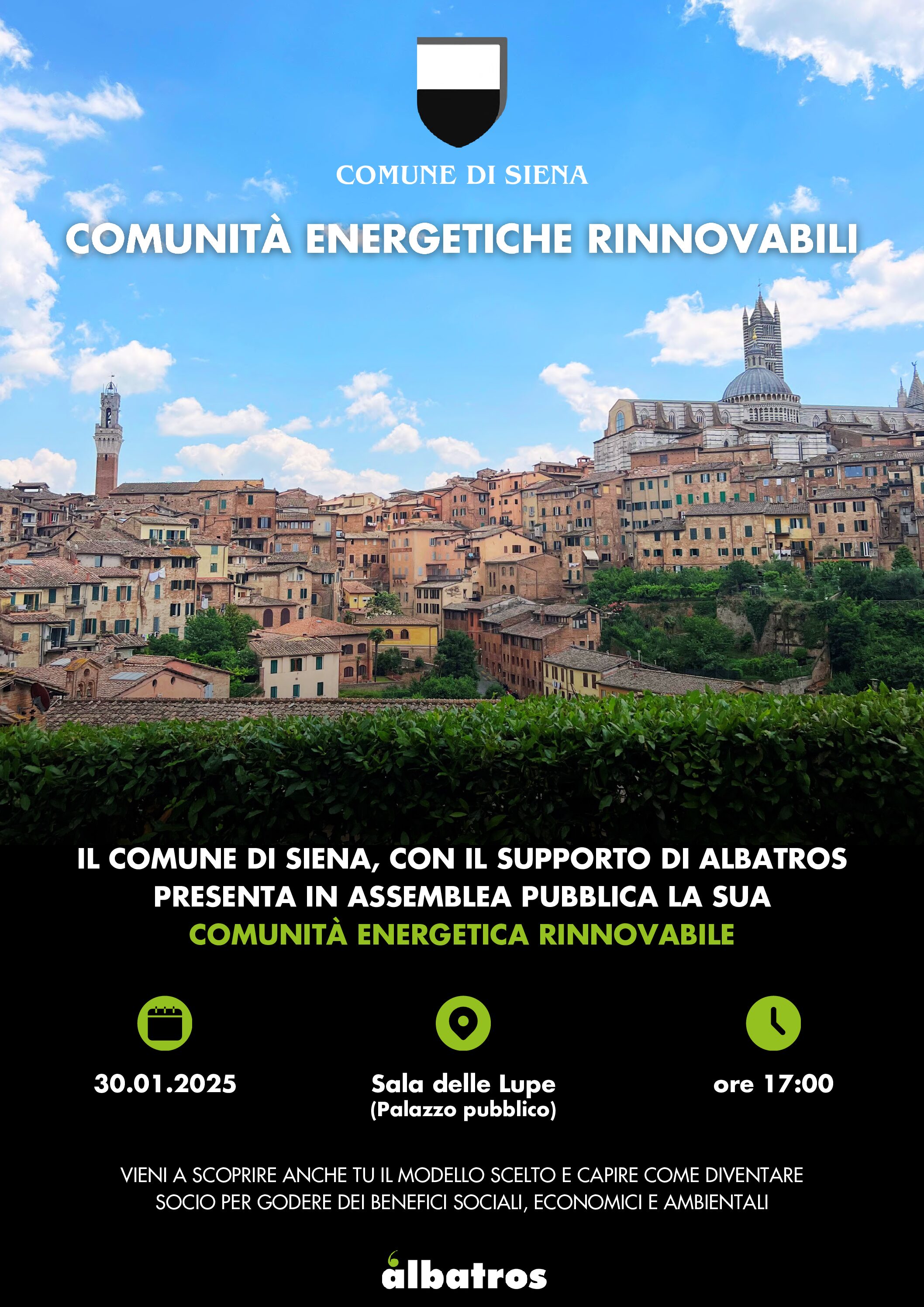 Siena: nasce la Comunità Energetica