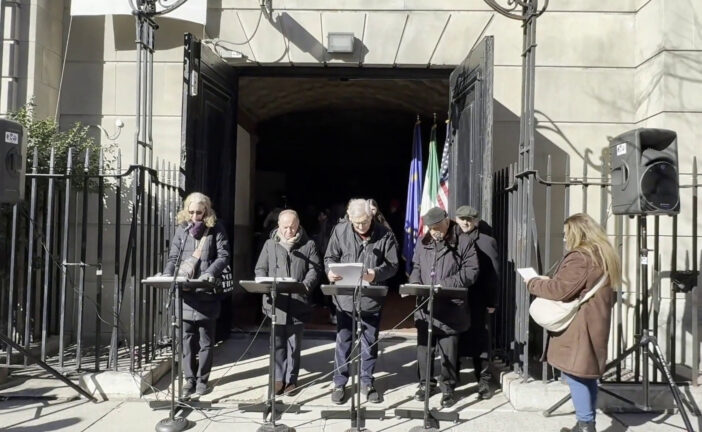 A New York si leggono i nomi degli ebrei italiani della Shoah