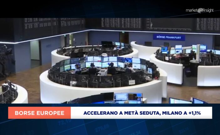 EUROPA ACCELERA A METÀ SEDUTA, MILANO (+1,1%) OLTRE QUOTA 36MILA AI MASSIMI DAL 2008