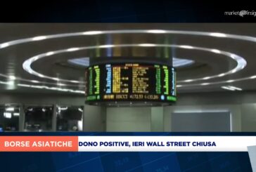 BORSE ASIATICHE PREVALGONO GLI ACQUISTI SENZA WALL STREET, OCCHI SULLE PAROLE DI TRUMP