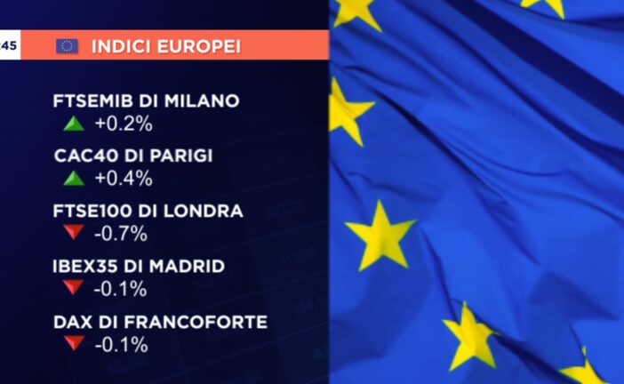 CHIUSURA PERLOPIÙ NEGATIVA PER GLI EUROLISTINI, MILANO +0,2%