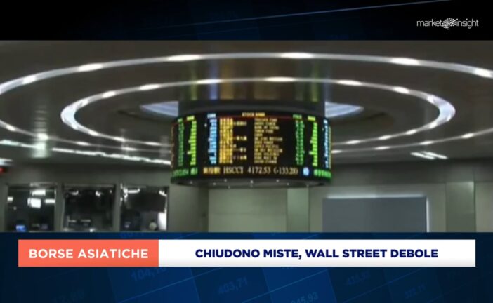 BORSE ASIATICHE SEDUTA MISTA IN VISTA DEL CAPODANNO CINESE