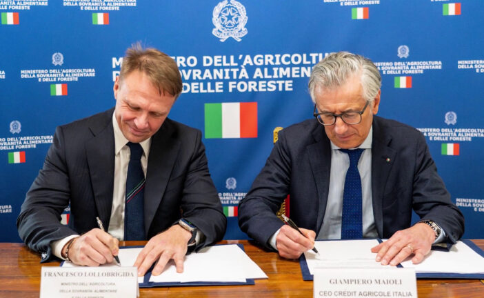 Crédit Agricole Italia, 3 mld a sostegno del settore agroalimentare