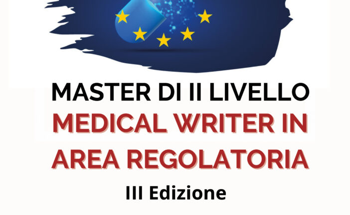 Aperte le iscrizioni al master “Medical Writer in Area Regolatoria”