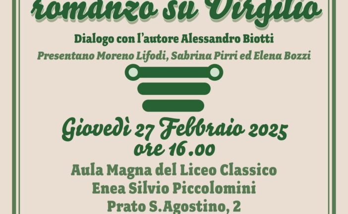 Il Liceone presenta “Un insolito romanzo su Virgilio”