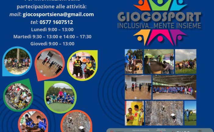 Nuove occasioni di socialità con Giocosport “inclusiva…mente insieme”