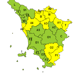 Codice giallo per neve e vento. Migliora dal 15 febbraio