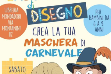 Alla Mondadori il laboratorio “Crea la tua maschera di Carnevale”