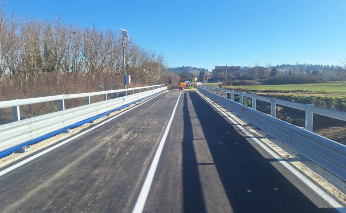 Il Ponte della Casanova riapre in entrambi i sensi di marcia