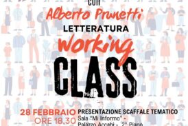 Alberto Prunetti presenta lo scaffale della letteratura ‘working class’ in biblioteca