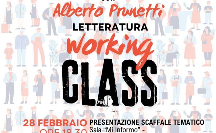 Alberto Prunetti presenta lo scaffale della letteratura ‘working class’ in biblioteca