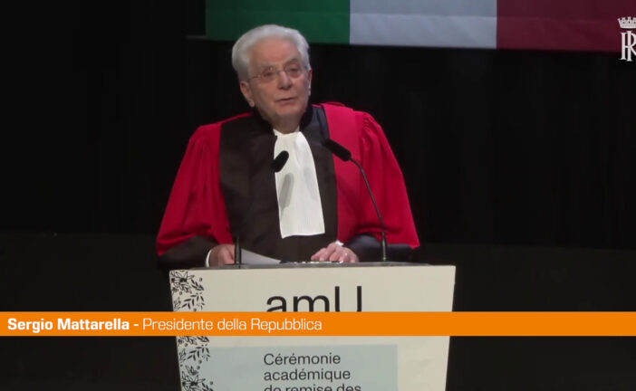 Ue, Mattarella "Servono idee nuove"