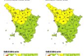 Allerta gialla per rischio idrogeologico e idraulico fino a lunedì 24 marzo