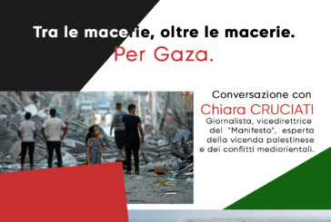 “Tra le macerie e oltre le macerie” di Gaza: incontro a Poggibonsi