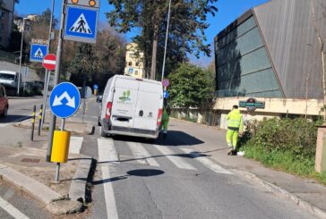 Ripristinata la circolazione in Viale Sclavo dopo il cedimento di un tombino