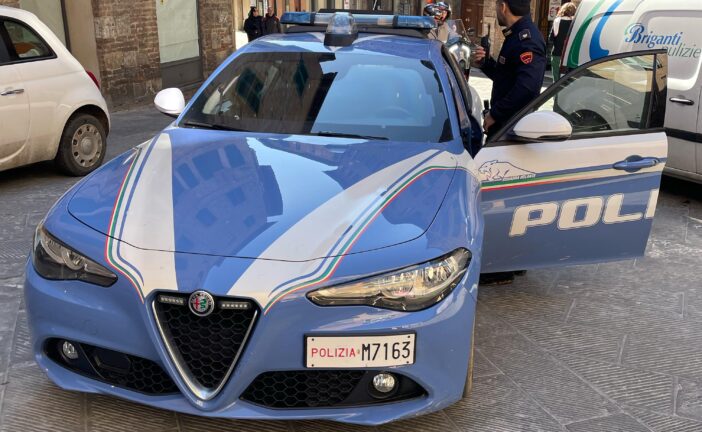 Controlli della Polizia nella zona di Camollia