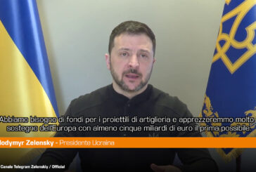 Zelensky ai leader Ue "Sì a piano da 5 miliardi e ReArm Europe"