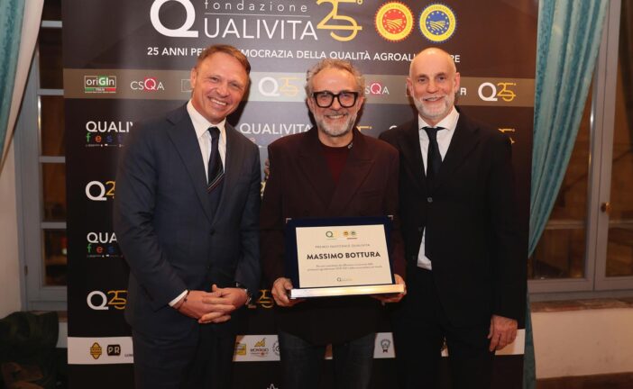 Premio speciale Qualivita a Massimo Bottura