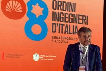 Francesco Gaudini nell’Assemblea dei presidenti degli ordini degli ingegneri