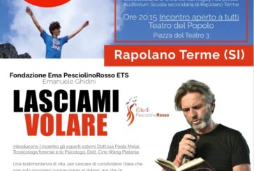 Rapolano ospita “Lasciami volare”: incontro con la Fondazione Ema Pesciolino Rosso