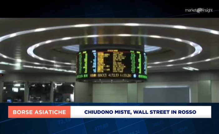 BORSE ASIATICHE SEDUTA MISTA TENGONO CINA E HONG KONG MA GIÙ IL GIAPPONE