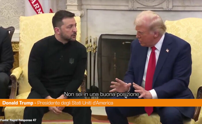 Trump a Zelensky "Stai scommettendo sulla terza guerra mondiale"