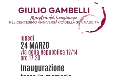 La città omaggia Giulio Gambelli, maestro del Sangiovese