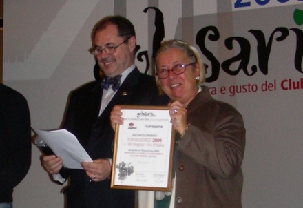 Il vino Casato Prime Donne 2004 premiato a Golosaria