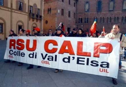 Rsu ex-Calp: "Manca un tavolo serio di confronto"