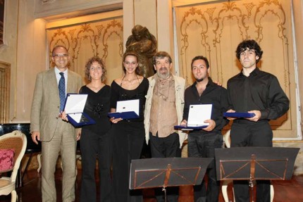 Premio Banca Mote dei Paschi al quartetto "24 corde Ensemble"