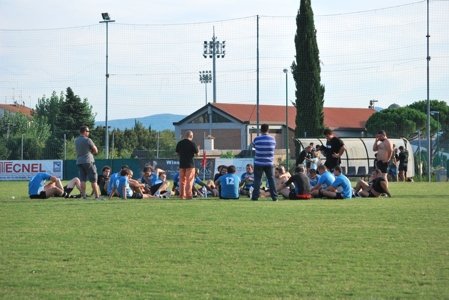 Rugby: i senesi a Firenze per affinare la preparazione