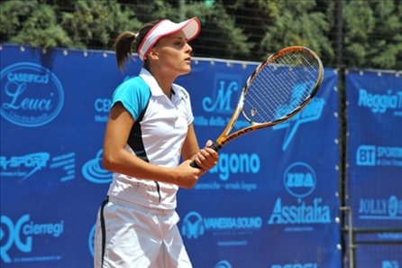 Tennis femminile a Monteroni: la finale è Giovine-Lisjak