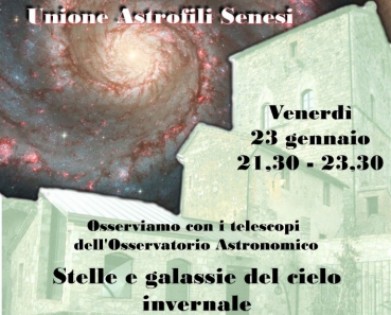 A Montarrenti una serata con gli Astrofili Senesi