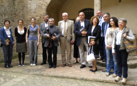 Rappresentanti della Repubblica Ceca in visita a San Gimignano