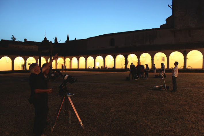 Osservazione guidata del cielo alla Certosa di Pontignano