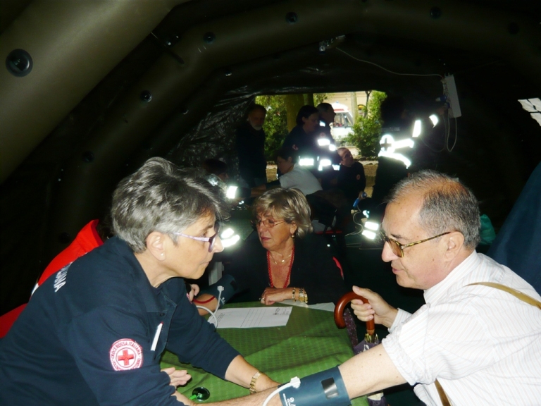 Giornata del volontariato della Croce Rossa a Montepulciano Stazione