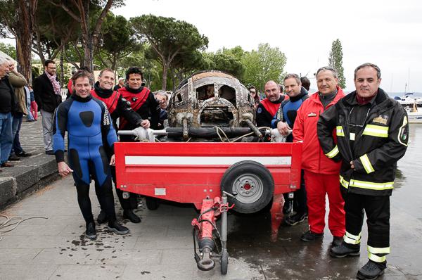 Svelato il mistero dell’aereo nel lago di Bolsena